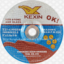 Resin Grinding Wheel/Grinding Disc for Stone and Glass 7" 180X6X22.2mm